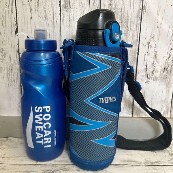 サーモス THERMOS 水筒 1.0L ポカリスエット スクイズボトル 1000ml