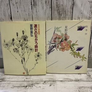 速さのちがう時計 花の詩画集 風の旅 本 2冊