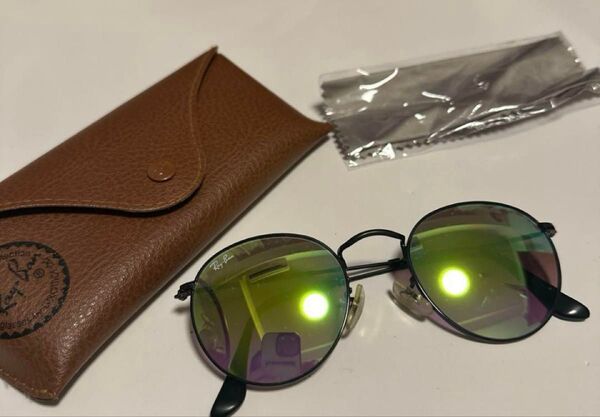 RAYBAN レイバンサングラスRB3447 グリーンミラーグラディエント