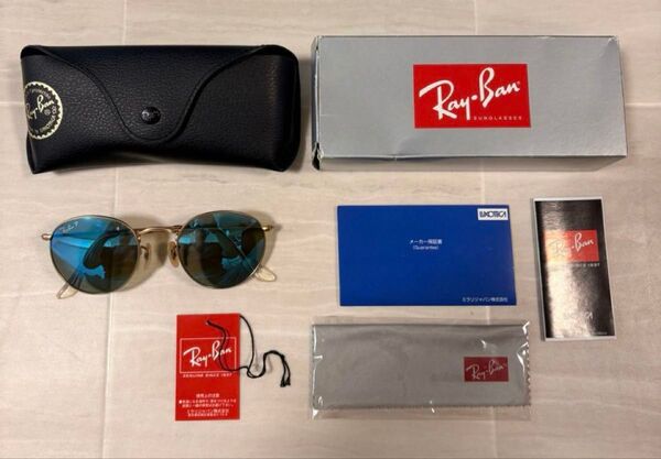 Ray-Ban サングラス レイバンRB3447 偏光レンズ ポラロイズド 美品