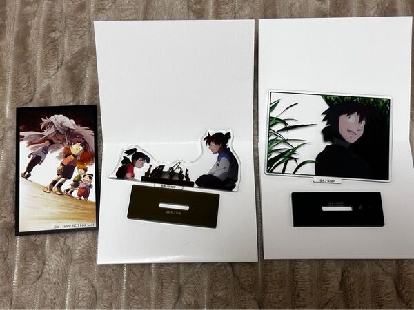 アニメシーン アクリルスタンドコレクション 土井半助&きり丸