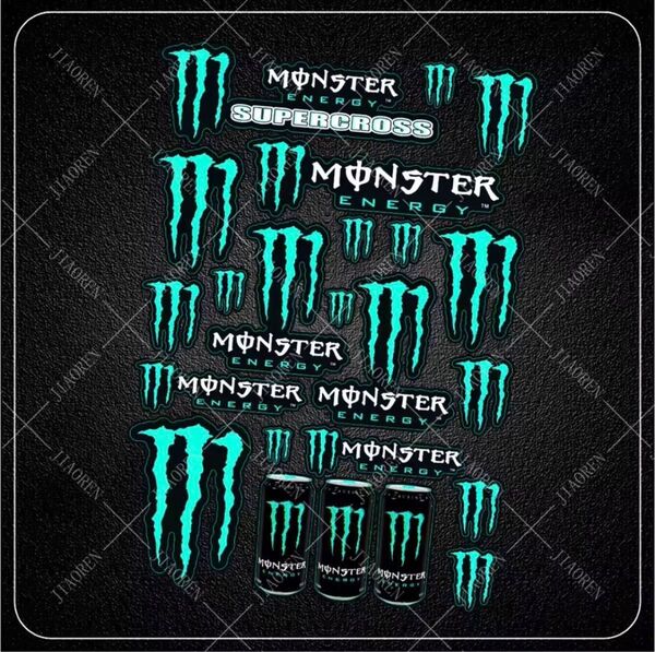 モンスターエナジーのステッカー