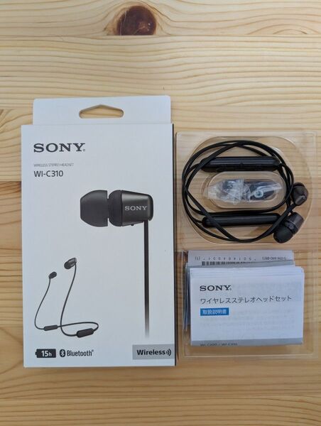 SONY ソニー ワイヤレスイヤホン WI-C310 Bluetooth