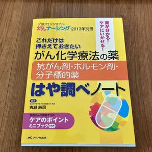がん化学療法の薬抗がん剤・ホルモン剤・分子標的薬はや調べノート 小冊子なし