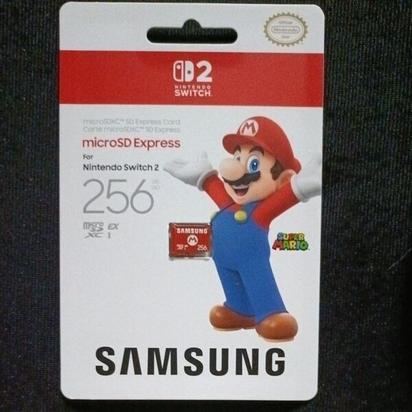 新品未開封 SanDisk microSD Express Card 256GB for Nintendo Switch 2