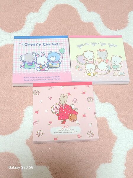 サンスター マロンクリーム サンリオ メモ帳 新作 文房具 筆記用具 筆記具
