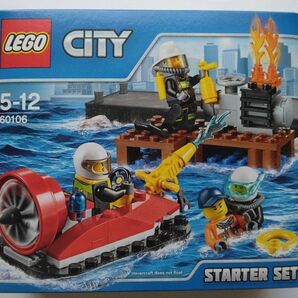 LEGO CITY 60106 レゴシティ 消防隊 スターターセット 未開封 消防ボート