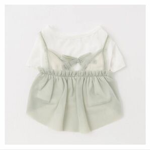 新品モンシェリ冷感チュールキャミワンピースM ★ moncheri