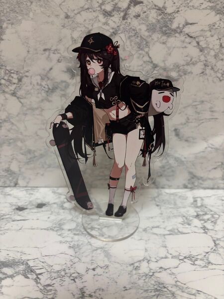 原神 フータオ 胡桃 アクリルスタンド スケボー