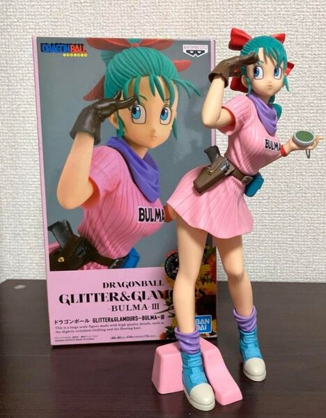 ドラゴンボール GLITTER GLAMOURS ブルマ フィギュア
