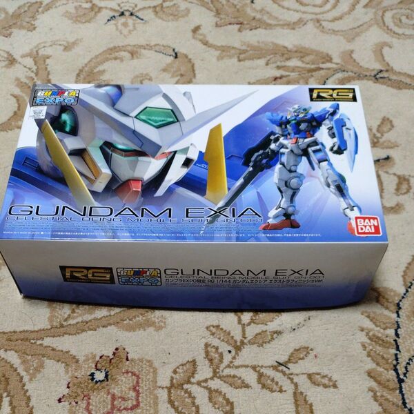 GN-001 ガンダム エクシア エクストラフィニッシュVer. (1/144スケール RG ガンプラEXPO限定 未組立