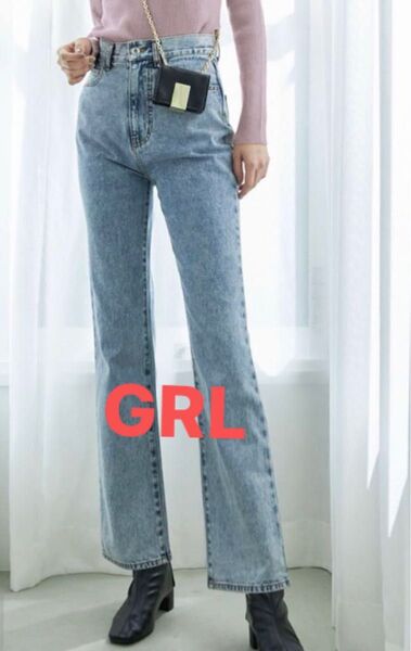 GRL フレアデニムパンツ