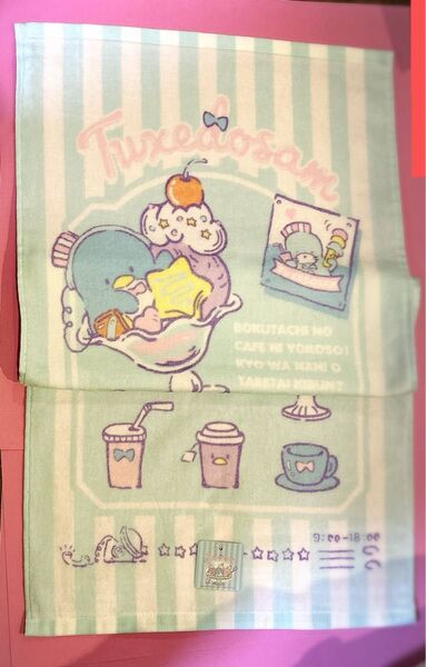 サンリオ フェイスタオル タキシードサム