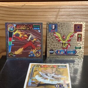 3枚セット データカードダス ポケモン シール