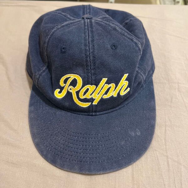 Ralph Lauren キャップ ネイビー 刺繍