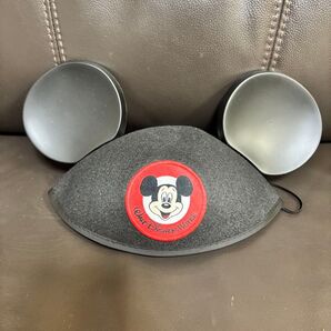 【ディズニーワールド限定】ミッキー 耳付き帽子 ディズニー ブラック