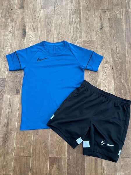 NIKE スポーツウェア 上下セット 半袖ハーフパンツ 140