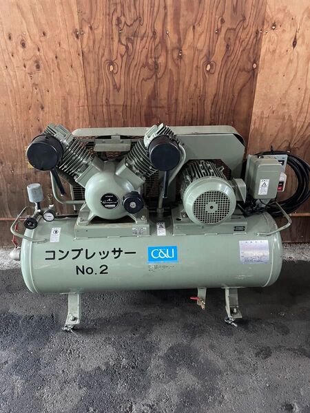 日立 コンプレッサー 3.70P-9.5G6 60Hz 三相200V 3.7kW 60Hz