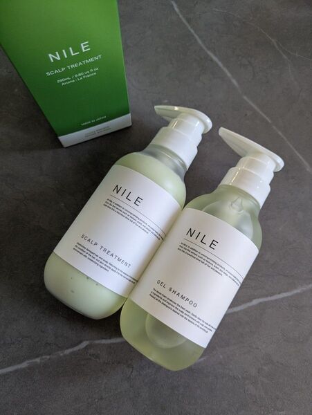 【未使用】ナイル NILE 超濃密泡 ジェルシャンプー ノンシリコン スカルプ トリートメント セット ラフランス