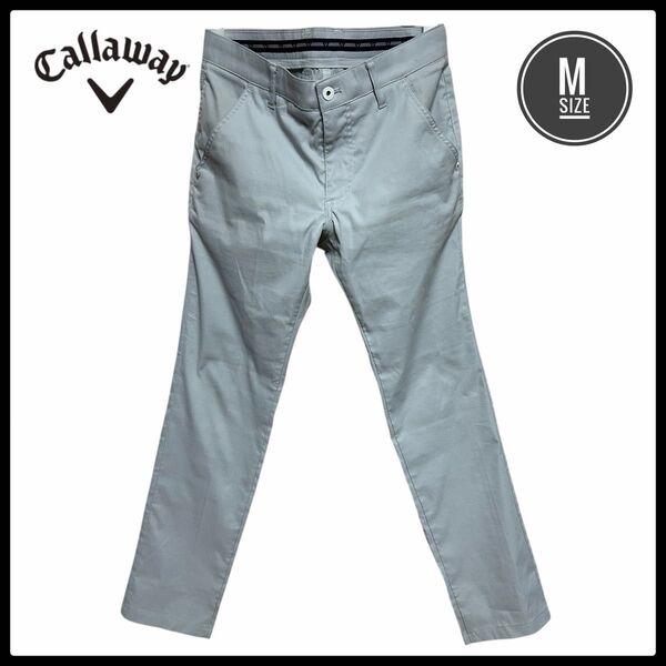 キャロウェイ CALLAWAY ストレッチ ゴルフ パンツ ゴルフウェア グレー