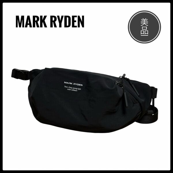 MARK RYDEN ボディバッグ ショルダーバッグ メンズ 斜めがけ ワンショルダー アウトドア 軽量 撥水 丈夫 耐久