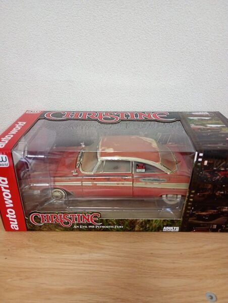 Auto World オートワールド クリスティーン 1/18 プリムス フューリー ミニカー 開封品