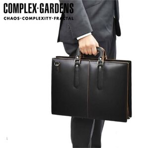 COMPLEX GARDENS『枯淡』 ビジネスバッグ 黒 A4