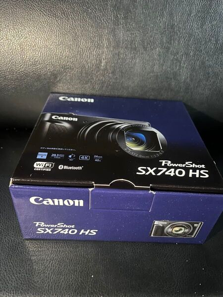 【新品 未開封】Canon PowerShot SX740 HS ブラック 本体
