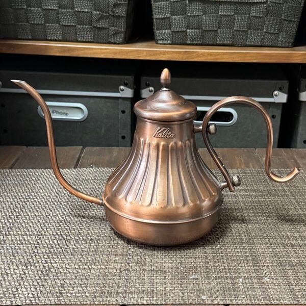 カリタ ドリップポット レトロ ケトル 銅製 900ml Kalita アンティーク