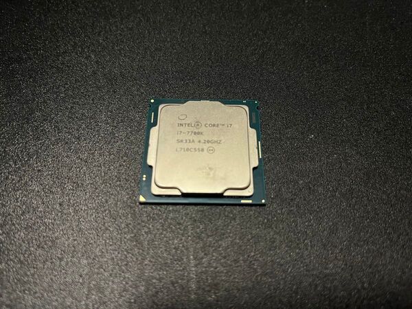 Intel Core i7 7700K 動作品
