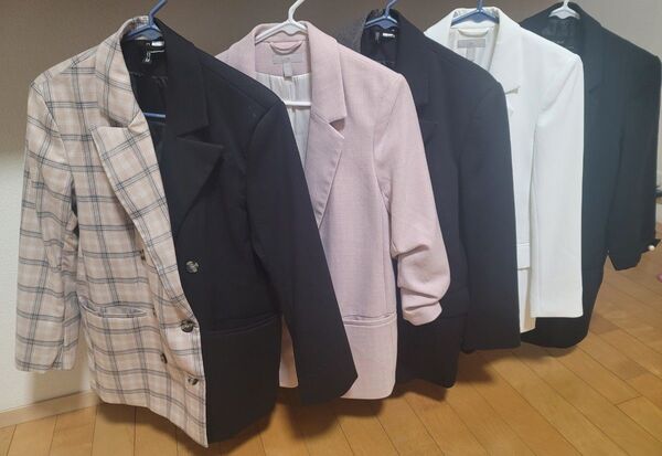 【5点まとめ】H&M、ZARA テーラードジャケット