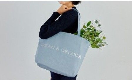 新品☆DEAN & DELUCA チャリティートートバッグ2024Lスノーブル