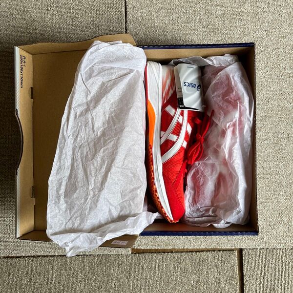 ASICS TARTHERZEAL 5 ランニングシューズ レッド 26.5cm 未使用