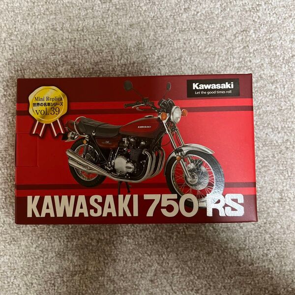 KAWASAKI 750-RS ミニチュア 世界の名車シリーズ vol.39 未使用