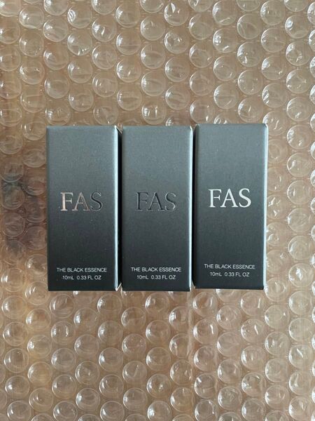 FAS ファス ザ ブラック エッセンス ローション 化粧水 10mL×3