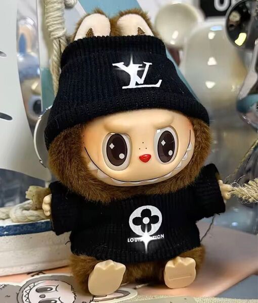 labubu ラブブ LV 風 ニット帽 トップス