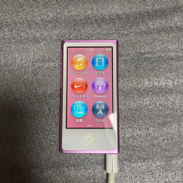 Apple iPod nano 第7世代 16GB パープル