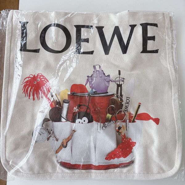 ロエベ LOEWE CRAFTED WORLD展 ノベルティ トートバッグ