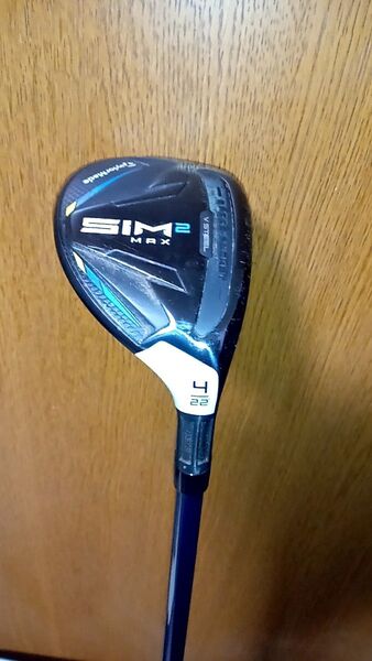 TaylorMade SIM2 MAX 4番ユーティリティ 22°(ヘッドカバー無)