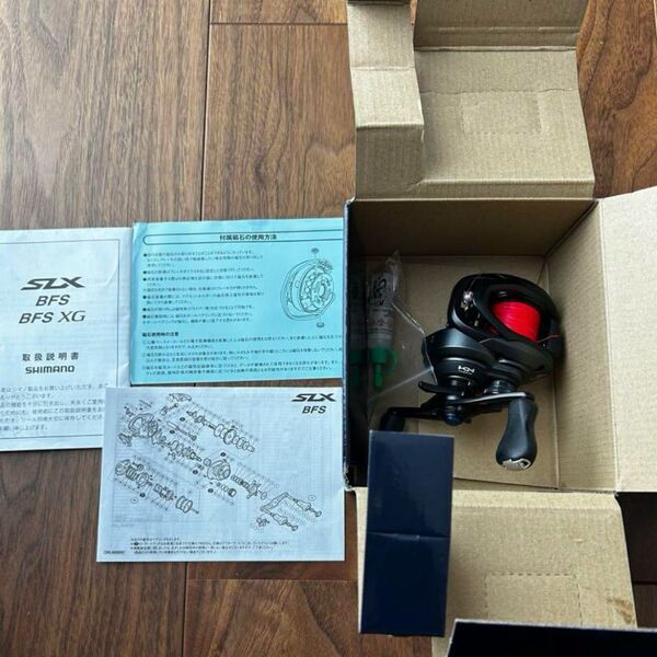 【SHIMANO SLX BFS XG LEFT/左巻き/美品】