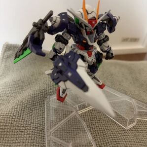 モビルスーツアンサンブル ダブルオーガンダムセブンソード風 全塗装 改造品 完成品 バンダイ CONVERGE