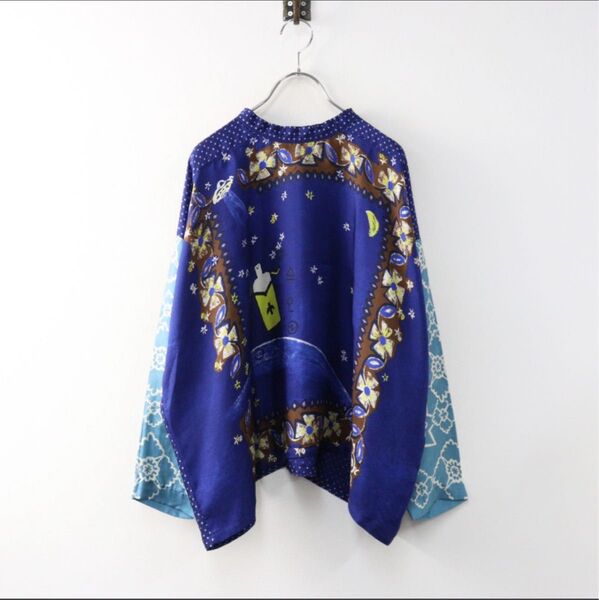 45R シルクの絵本バンダナTシャツ 美品!