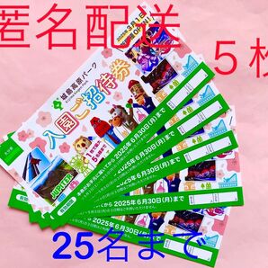 城島高原パーク★入園無料券★25名まで無料♪♪w