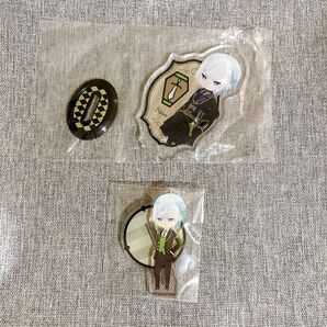 【2点セット】ツイステ シルバー アクスタ アクリルスタンド 一番くじ