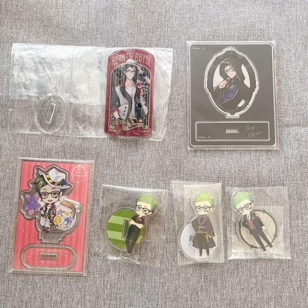 【6点セット】ツイステ トレイ アクスタ アクリルスタンド