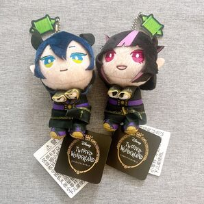 【2点セット】ツイステ マレウス リリア ぬいぐるみ モアプラス 式典服