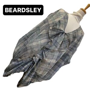 BEARDSLEY ビアズリー beardsley シフォン体型カバーブラウス