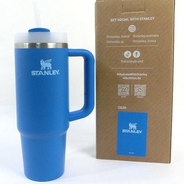 スタンレー STANLEY FLOWSTATE TUMBLER H2.0 クエンチャー タンブラー 887ml ブルー 169