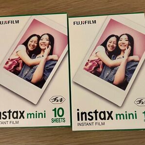 フジフィルム FUJIFILM インスタックス ミニ チェキ用フィルム 2箱 i