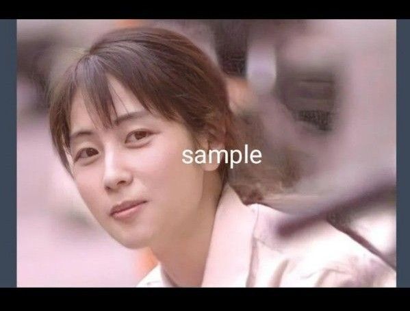 ZARD 坂井泉水 蒲池幸子 写真L版 ピンク